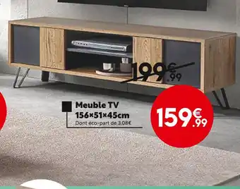 Maxi Bazar Meuble tv 156x51x45cm offre