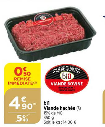 Bi1 Viande hachee offre