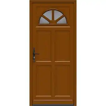 Brico Cash Porte d entree vitree ferji 215x90 poussant droite gd menuiseries offre