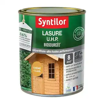 Lasure uhp biosourcée nature protect 8 ans chêne clair satiné 1 l