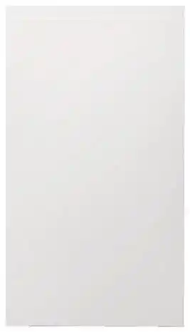Brico Dépôt Façade 1 porte "Garcinia" blanc l.39,7 x h.71,5 cm offre