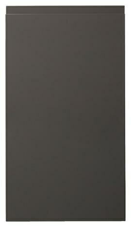 Façade 1 porte "Garcinia" anthracite l.39,7 x h.71,5 cm