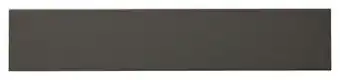 Brico Dépôt Bandeau four "Garcinia" anthracite l.59,7 x h.11,5 cm offre