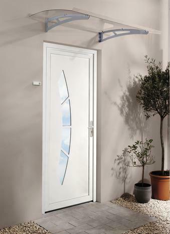 Brico Dépôt Porte d'entrée en PVC "Bangor" offre