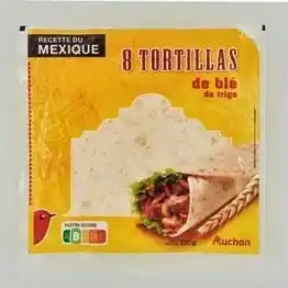Auchan TORTILLAS DE BLÉ offre