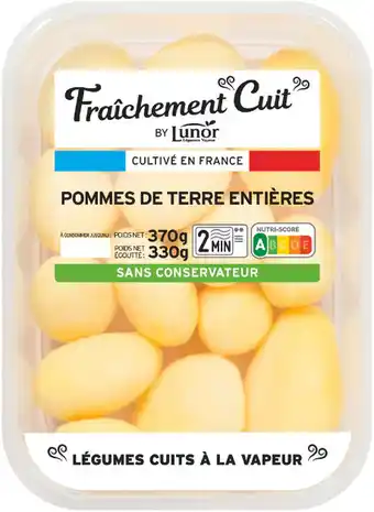 Auchan POMME DE TERRE ENTIÈRE SANS PEAU FRAICHEMENT CUITE offre
