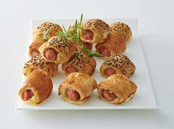 Auchan DUO DE 24 SAUCISSES COSTUMÉES offre