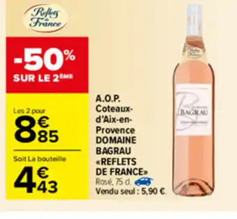 Carrefour A.O.P. coteaux-d'aix-en- provence offre