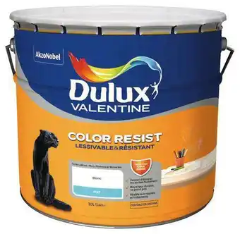 Brico Dépôt Peinture murs, plafonds et boiseries intérieure acrylique mat blanc 10 L offre