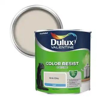 Brico Dépôt Peinture cuisine acrylique mat gris chic 2.5 L offre