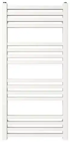 Brico Dépôt Sèche-serviette "Duala" blanc - H. 82,8 x L. 40 cm offre
