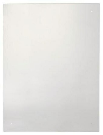 Fond de hotte en verre "Nashi" - Transparent; l.60 x H.80 cm ép 5 mm