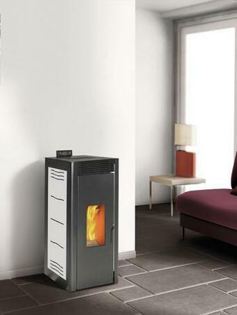 Brico Dépôt Poêle à granulés étanche + canalisé "Mauriac Plus" 12 KW offre