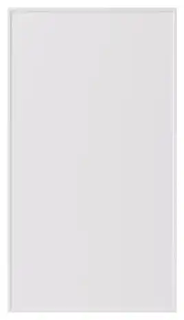 Brico Dépôt Façade 1 porte "Pasilla" blanc l.39,7 x h.71,5 cm offre