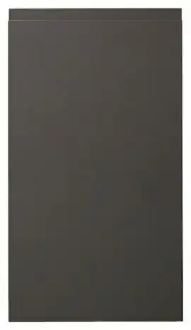 Brico Dépôt Façade 1 porte "Garcinia" anthracite l.39,7 x h.71,5 cm offre