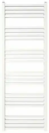 Brico Dépôt Sèche-serviette "Duala" blanc - H. 127,2 x L. 45 cm offre