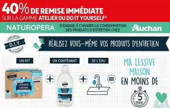 Auchan BON PLAN SUR LA GAMME ATELIER DU DO IT YOURSELF DE LA MARQUE AUCHAN offre