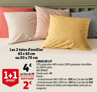 Auchan LINGE DE LIT offre
