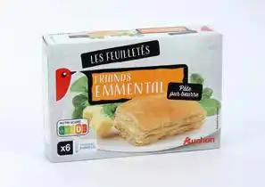 FEUILLETÉS FRIANDS EMMENTAL SURGELÉS