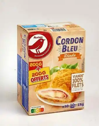 Auchan CORDON BLEU offre