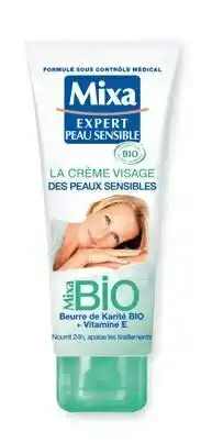 Auchan CRÈME VISAGE EXPERT PEAU SENSIBLE BIO HYDRATANT offre
