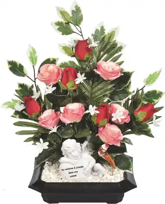 Centrakor Le plateau de roses avec ange offre