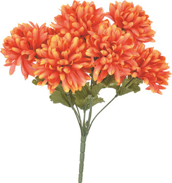 Le bouquet de chrysanthèmes