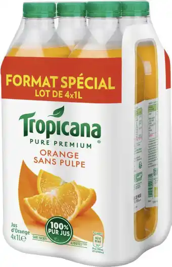 Géant Casino Puer Premium orange sans pulpe offre