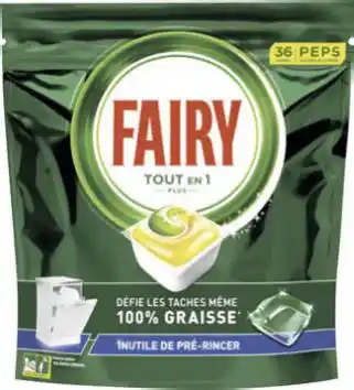 Géant Casino Tablettes lave vaisselle tout en 1 citron* offre