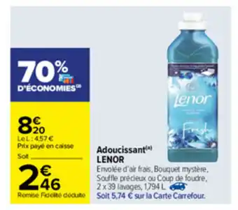 Carrefour Adoucissant offre