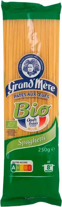 Match Pâtes bio offre