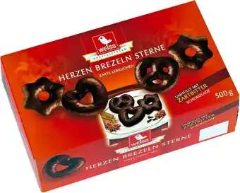 Coeurs étoiles bretzels