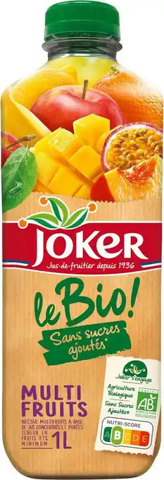 Match Jus de fruits Bio offre