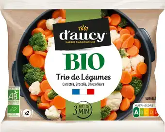 Match Trio de légumes bio offre