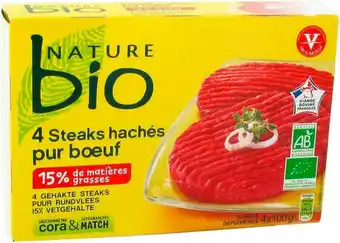 Match Steaks hachés pur boeuf offre