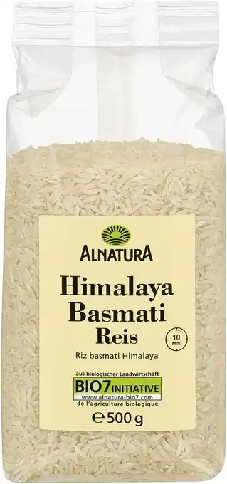 Riz Basmati blanc bio