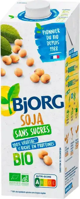 Match Boisson végétale offre