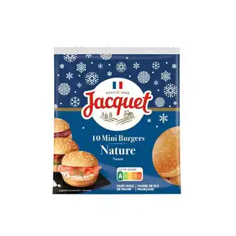 Carrefour Jacquet mini pain burger offre