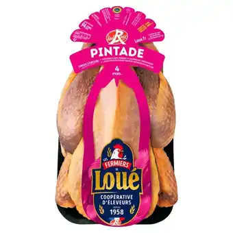 Carrefour Pintade fermiere label rouge de loué offre