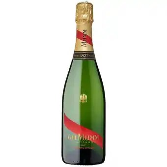 Carrefour G.h. mumm champagne cordon rouge offre