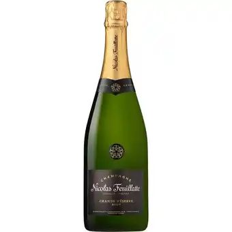Carrefour Nicolas feuillatte champagne brut grande réserve offre