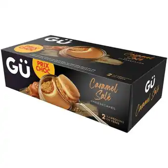 Carrefour Gü cheesecakes prix choc offre