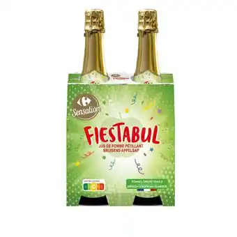 Carrefour Carrefour sensation jus de pomme pétillant offre