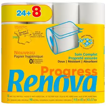Carrefour Renova progress papier hygiénique offre