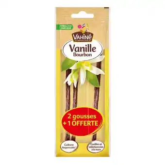 Carrefour Vahine gousse de vanille bourbon offre