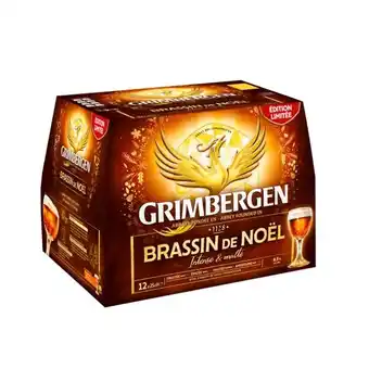 Carrefour Grimbergen bière de noël intense et malté offre