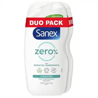 Carrefour Sanex gel douche offre