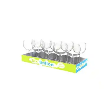 Carrefour Lot de 10 verres ballon 19 cl offre