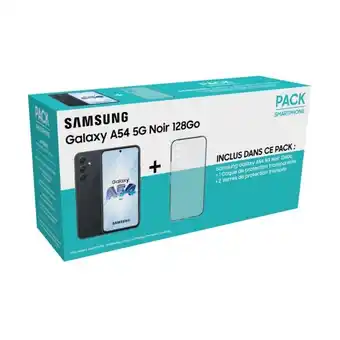 Carrefour Samsung pack galaxy a54 offre