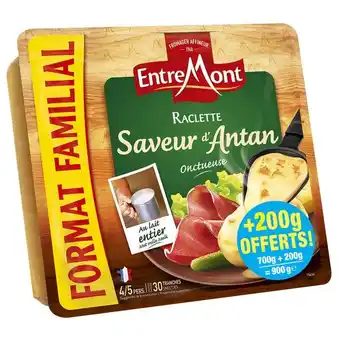 Carrefour Entremont raclette saveur d'antan format familial offre